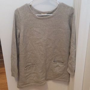 Long grey sweater
